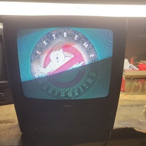 Samsung CRT VCR Combo CXJ1352 13in TESTED WORKING Gaming Vintage - Picture 1 of 7