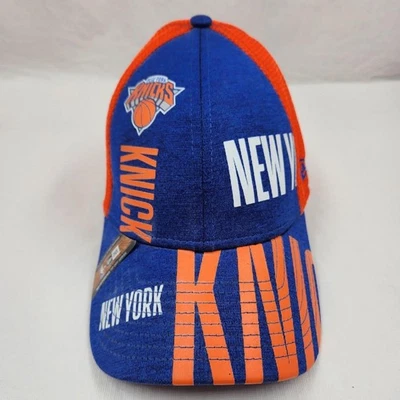 NBA New York Knicks Hat Cap Blue New Era 39 Thirty Fitted Size Medium/Large - Image 1 of 4