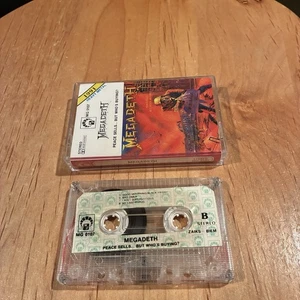 Megadeth  Peace Sells ... CASSETTE TAPE 90s Polish issue metallica exodus slayer - Picture 1 of 3