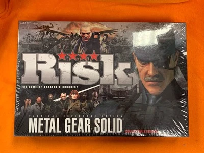 Metal Gear Solid RISK Collectors Edition board game USAopoly 2011 OOP NEW - Image 1 of 4