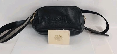 COACH Jes Crossbody Shoulder bag Black F75818 Outlet Black Adjustable Strap. - Image 1 of 4