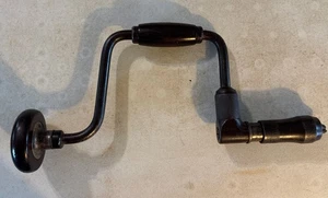 Antique Millers Falls Ratcheting Bit Brace Hand Drill No 132, ~ 2 Pat Dates 1911 - Picture 1 of 13