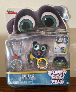 Figura de acción Disney Puppy Dog Pals Bingo Light Up Pals On A Mission Pilot Bingo - Imagen 1 de 8
