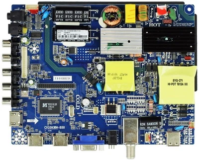 Placa principal/fuente de alimentación Sansui SLED5515W Foto 1 de 2