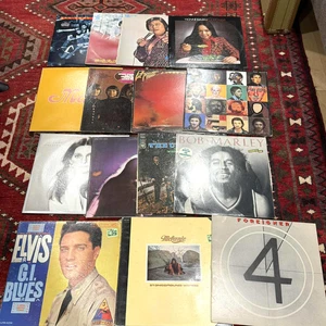 Lot of 15 Classic Rock vinyl Vintage Collection 60s 70s 80s Pop Reggae Asian - Imagen 1 de 16