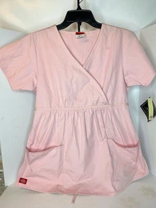 Scrub medico Dickies rosa taglia XS nuovo con etichetta - Foto 1 di 10