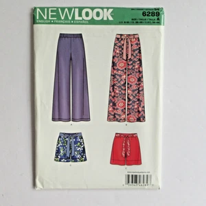 Misses Pull On Pant or Short Sewing Pattern Sizes 8 - 18 Simplicity 6289 NewLook - Picture 1 of 8