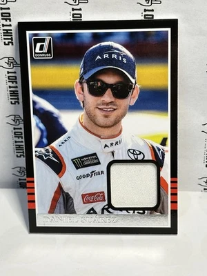 2018 Panini Donruss Racing Daniel Suarez - Fire Suite Relic  - Image 1 of 2