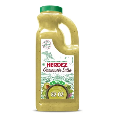 HERDEZ Guacamole Salsa, Medium, 32 oz. jug