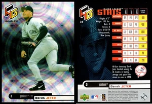 1999 Upper Deck HoloGrFX Derek Jeter #38 New York Yankees SS HOF - Picture 1 of 1