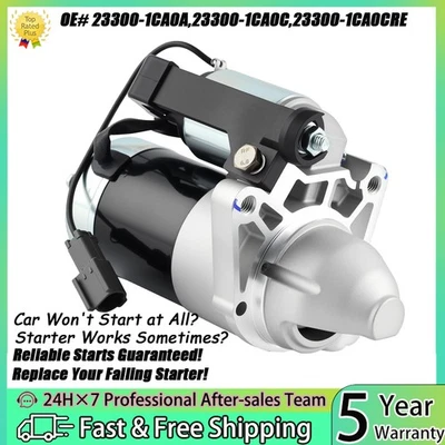 Starter For 2010-2024 Nissan Armada NV2500 Titan Infiniti FX50 M56 QX70 Q70 Foto 1 de 4