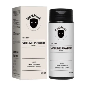 1x BlackMask Polvere per Styling Capelli,VolumePowder aggiunge istantaneamente Texture e Volume - Foto 1 di 10