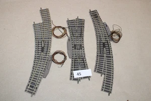 45/45-30, Fleischmann H0, vía profesional conjunto de agujas con accionamiento de agujas - Imagen 1 de 2