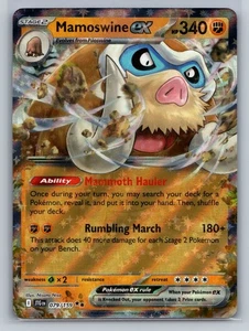 Mamoswine ex - Doble Raro SV09: Viaje Juntos 079/159 Casi Nuevo - Imagen 1 de 1