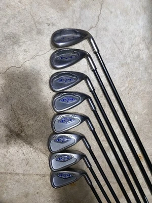 Набор айронов для гольфа с графитовым стержнем SP-3 XP6 из титановой стали Turbo Power низкий крутящий момент - Изображение 1 из 4