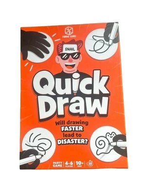 Quick Draw Board Game, 4-6 Players, 10+, RRP: £15+ Brand New, Sealed Box - Image 1 of 3