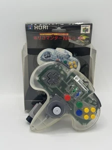 Official Hori Commander Turbo N64 Nintendo 64 Game Controller Transparent Clear - Picture 1 of 7