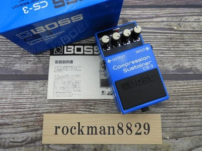 BOSS CS-3 Pedale effetti supporto a compressione usato con scatola dal Giappone - Immagine 1 di 4