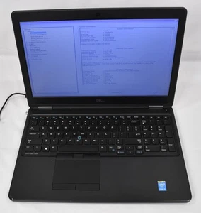 Dell Latitude E5550 Laptop i5-5200U 2.2GHz 8GB 128GB SSD No OS 15.6" See Detail - Picture 1 of 16