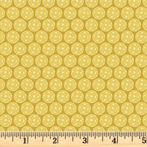 Pickleball Yellow Ball Blender 27536-52 Northcott Cotton Fabric By the half yard - Picture 1 of 1