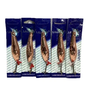 (5) LB Leebao 5” Shutter Spoon 1oz - Bronze - Picture 1 of 1