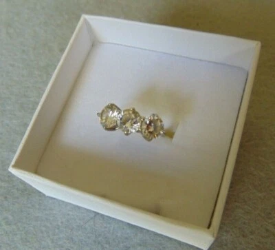 anello donna trilogy  in argento 925 e cubic zirconia a taglio brillante  - Immagine 1 di 4