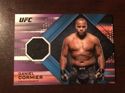 2019 Topps UFC Knockout Relic Purple #KR-DC - Daniel Cormier #'d 22/25 - Memorab - Image 1 of 2