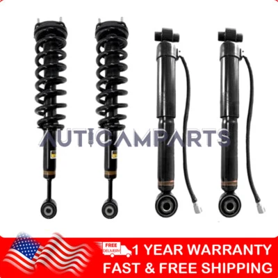 Full Set Front Rear Shock Absorbers Struts Assys Electric For Toyota Sequoia 07- - Image 1 of 4