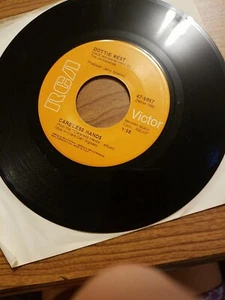 DOTTIE WEST - CARELESS HANDS / ONLY ONE THING LEFT TO DO - 47-9957 45 Record VG - Picture 1 of 2