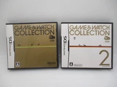 Nintendo DS Game & Watch Collection 1 2 2Games Japan import NTSC-J Club Nintendo - Image 1 of 4