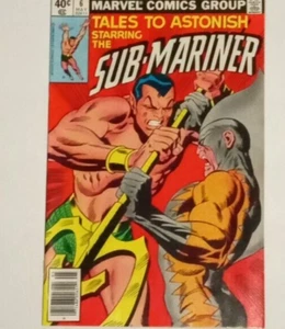 Prinz Namor der U-Seefahrer und Tigerhai Band 2 #6 Mai 1980 Marvel Comic - Bild 1 von 2