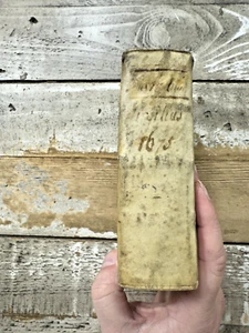 1675 Antique Dutch Book "Publius Virgilius Maroos Wercken" Illustrated, Clasp - Picture 1 of 9