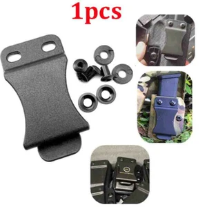 Funda táctica para exteriores K funda de bolsillo Kydex vaina clip cinturón abrazadera #J - Imagen 1 de 7