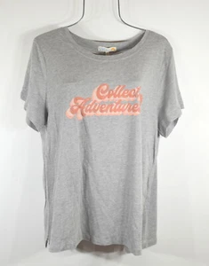 C&C CALIFORNIA Collect Adventures T- Shirt 1X Short Sleeve Gray Top Shirt NWT - Imagen 1 de 7