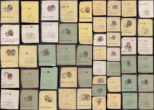 GB QV Postmarks Provincial Duplex on Admiralty Postal Stationery PRICED SINGLY - Picture 1 of 53