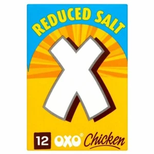 Cubes de poulet à sel réduit OXO (12x5,9g) - Lot de 2 - Photo 1 sur 1