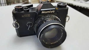 Mamiya NC1000 Spiegelreflexkamera und Mamiya-Sekor Objektiv 50 mm 1,7 - Bild 1 von 12