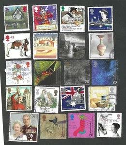 United Kingdom - Twenty different used commemorative stamps (CH53) - Picture 1 of 1