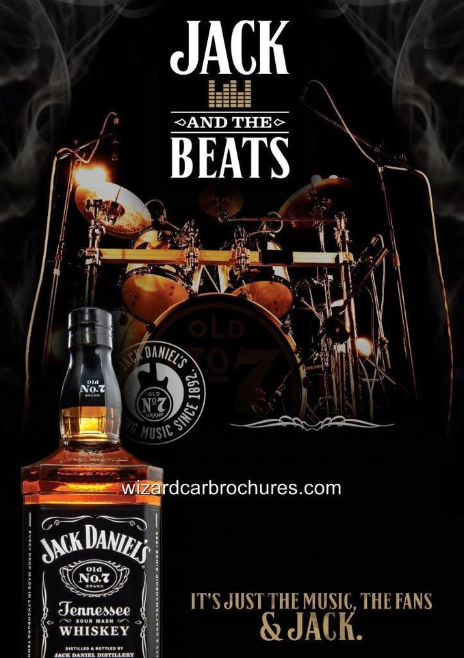 JACK DANIELS BOURBON QUALITY A3 POSTER PRINT AD MAN CAVE SHED PUB GARAGE BAR - Bild 1 von 1