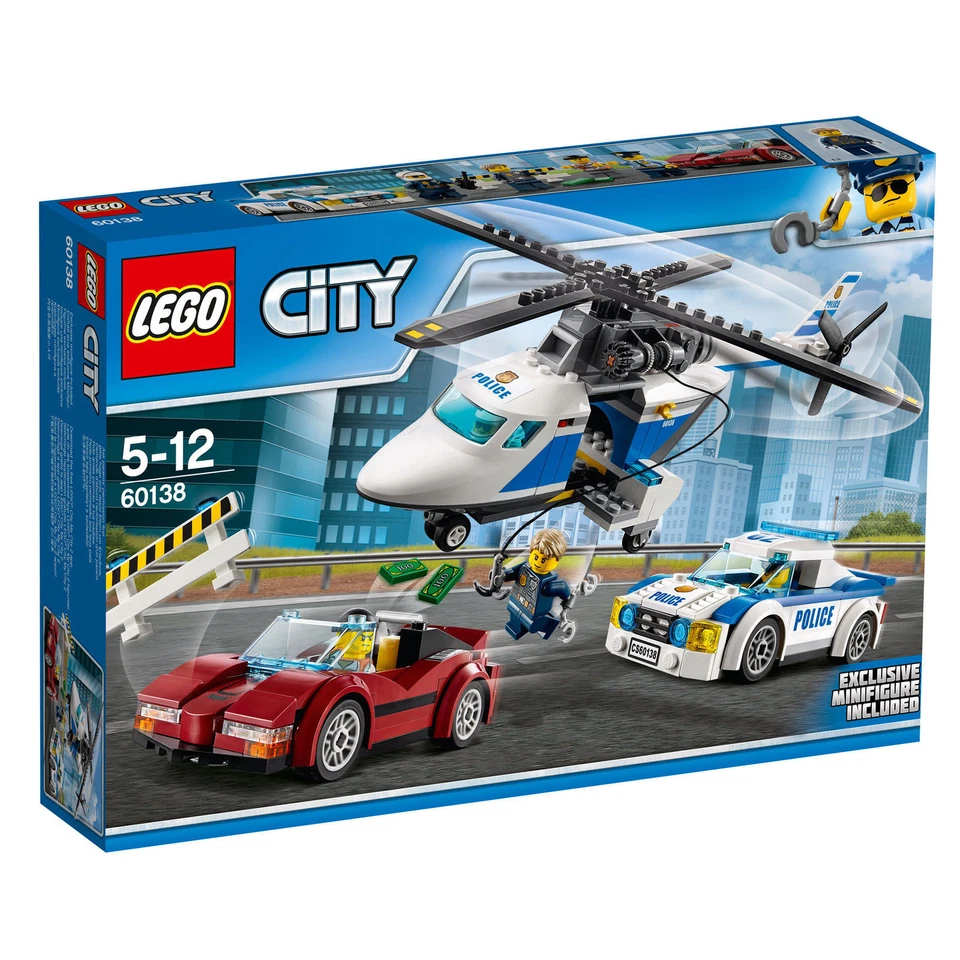 60138 HIGH SPEED CHASE lego SET legos city town SEALED complete NEW police - Image 1 of 1