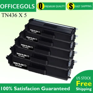 For Brother 5PK TN436 Black Toner MFC-L8900CDW HL-L8260CDW HL-L8360CDWT - Picture 1 of 2