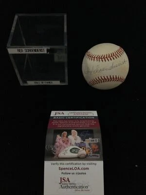 Red Schoendienst Signed Rawlings Baseball JSA BB # - Image 1 of 4