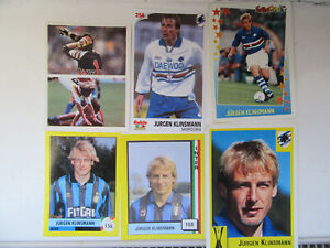 1 Sticker Jürgen Klinsmann aussuchen Genua Inter Mailand DFB Deutschland WM 1990