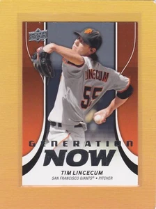 2009 UPPER DECK GENERATION NOW TIM LINCECUM #GN49 GIANTS NMMT *66229 - Picture 1 of 1