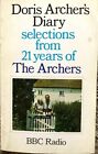 Doris Archer's Diary: Selections from 21 Years o... by Gallagher, Jock Paperback