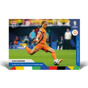 2024 Topps Now UEFA Euro 058 Xavi Simons - Bild 1 von 2