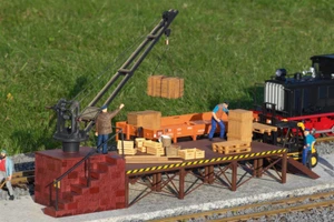 Piko G-Skala 62077 Ladekran Bausatz Neu im Karton/Neu - Bild 1 von 1