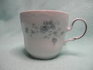One Coffee Cup- Tea Cup Johann Haviland China-Blue Garland-Bavarian Germany Mark - Picture 1 of 12