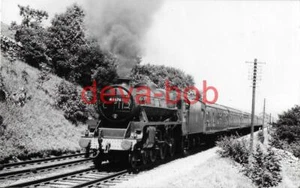 Railway Photo LMS Black 5 44676 Mallerstang 1963 Stanier 4-6-0 Loco - Picture 1 of 1