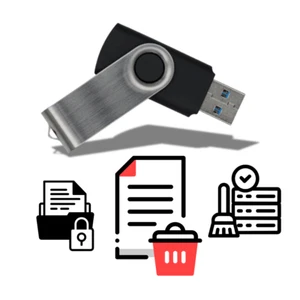 Secure Data Wipe USB – Permanent Hard Drive Erase Tool | Military-Grade Removal - Picture 1 of 7
